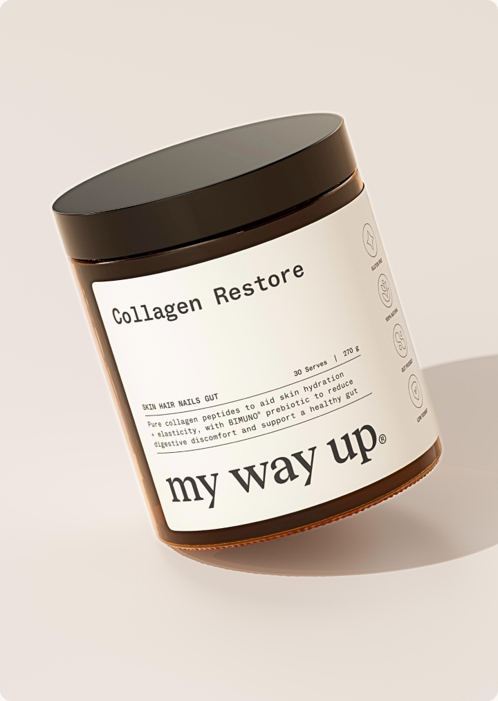 My Way Up Collagen Restore jar